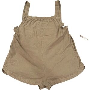 Tan Sleeveless Romper